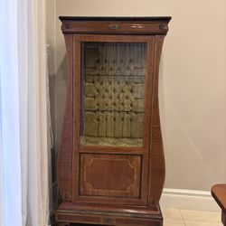 Antique China closet 18th century style  