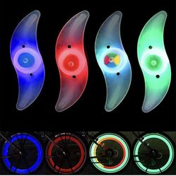 Wheel Lights - Waterproof LED Bike Spoke Lights for Adult Bike/Kids Bike Night Riding, High Visibility for Bicycle, Mountain Bike, Racing Car