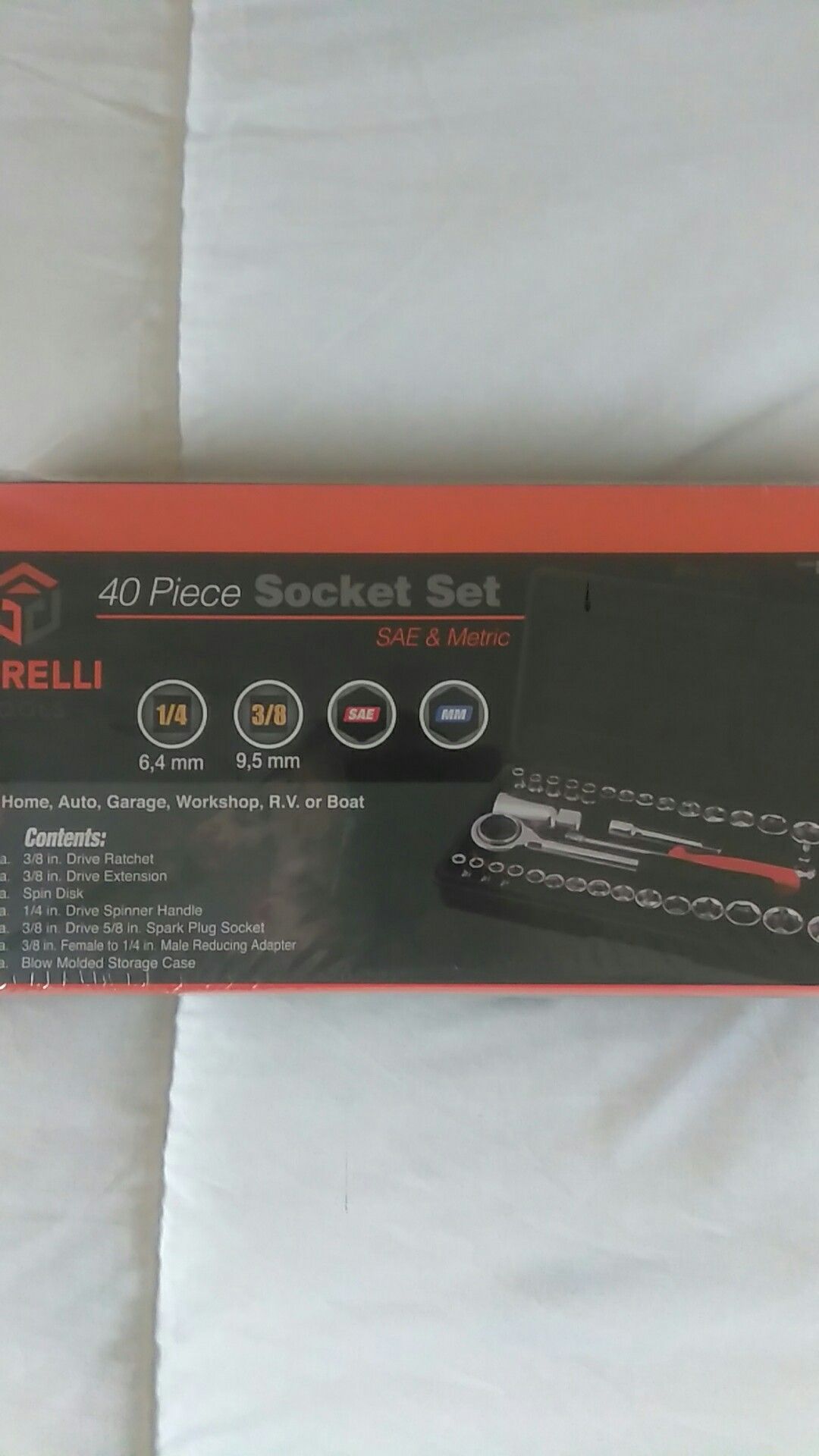 Torelli 40 outlet piece socket set