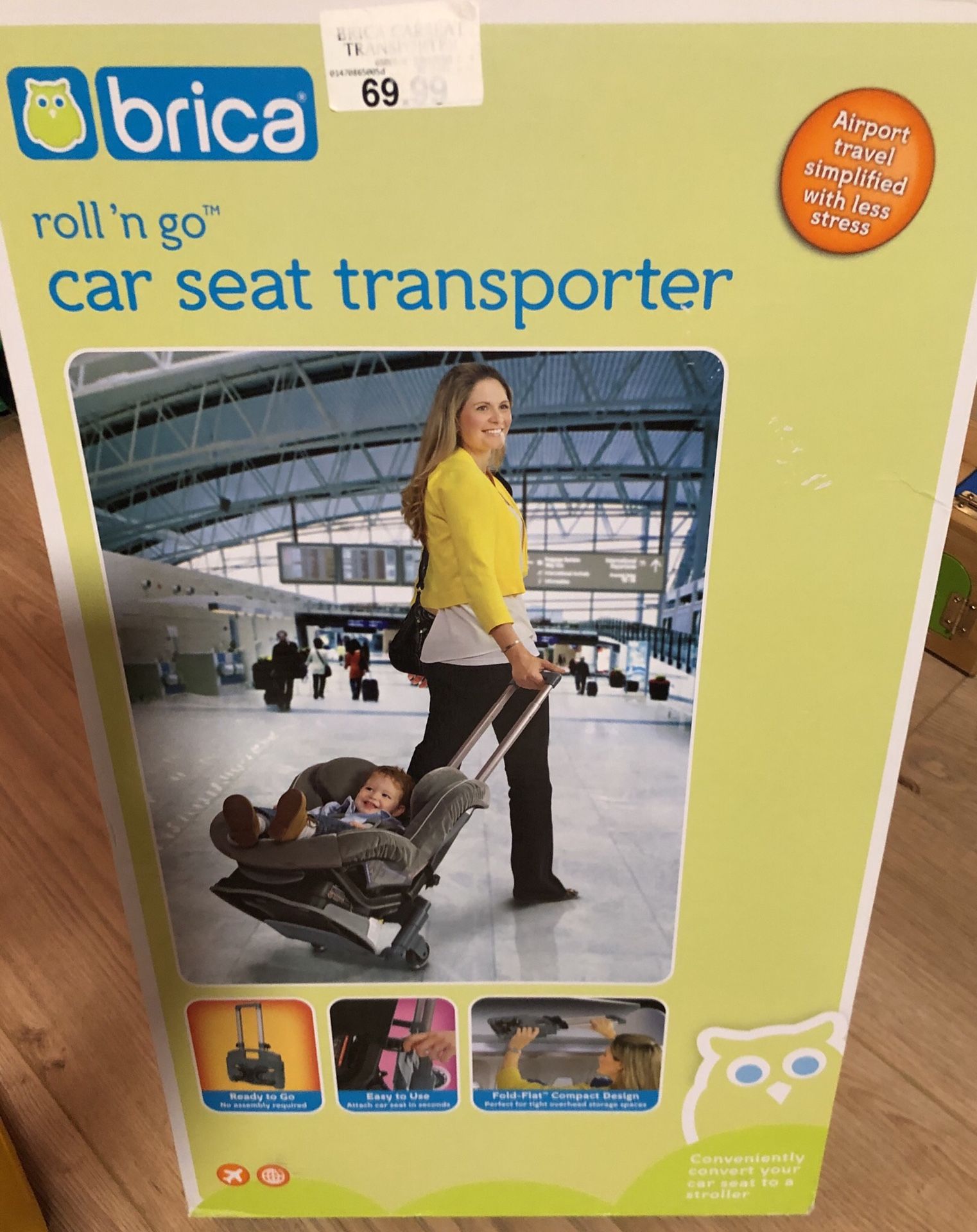 Car seat carrier