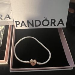 Pandora Bracelet and Charms