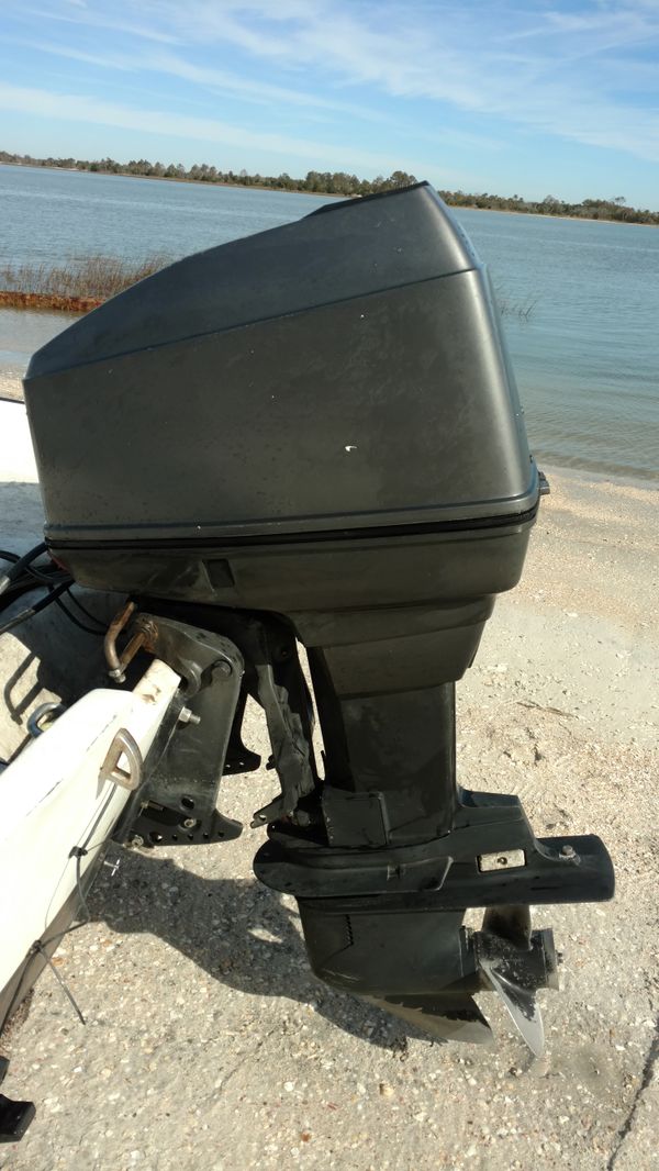 90hp Mercury Force Outboard Motor Runs Great For In 90hp Mercury Force Outboard Motor Runs Great