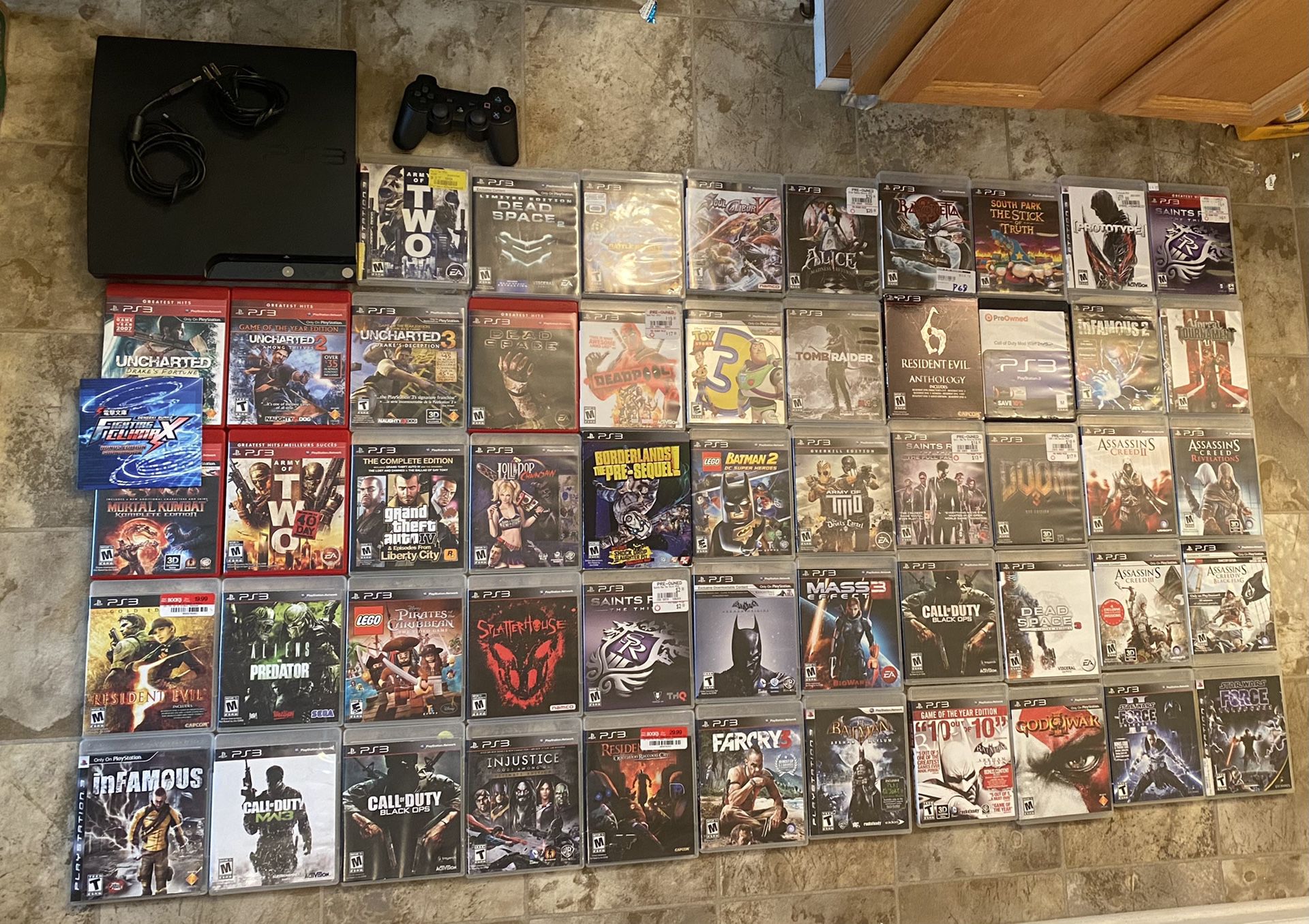 PS3 bundle with 53 games
