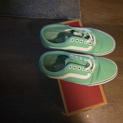 MINT GREEN VANS