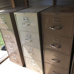 4 Drawer File Cabinets 
