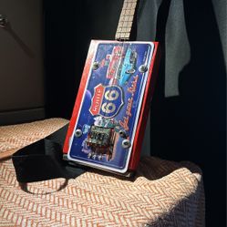 RT 66   3 STRING Cigar Box GUITAR with Pickup