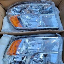 09-18 RAM Headlights Faros Calaveras Micas Luces Lamps 