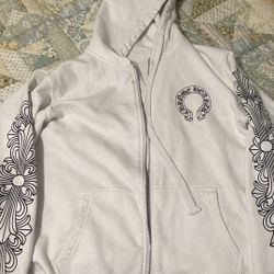 white chrome heart jacket 