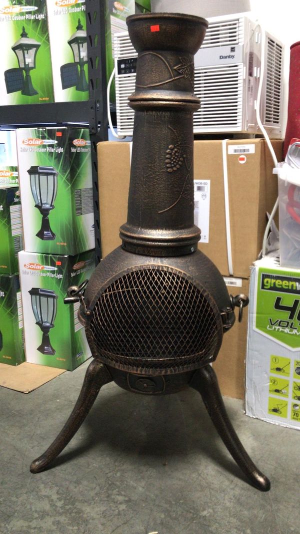 Cast Iron Chimney Fireplace Heater 50" for Sale in La ...