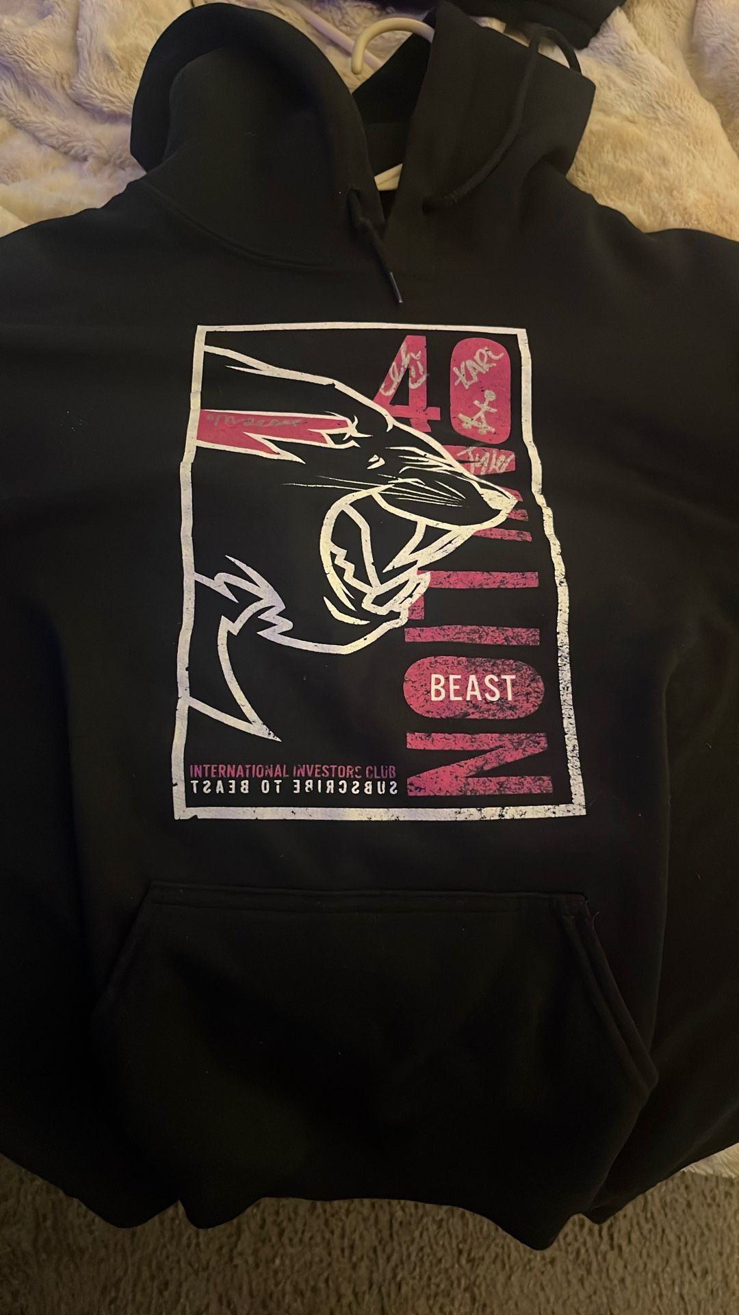 Mrbeast Signed Hoodie