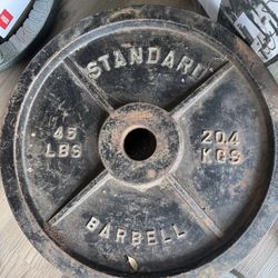 2 45 Lb Plates Weight 