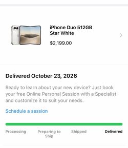 iPhone Duo 512GB Star White