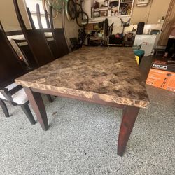 Table And Six Chairs