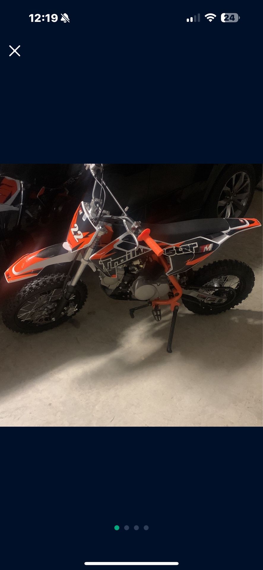 Trail Master Dirt bike 125cc