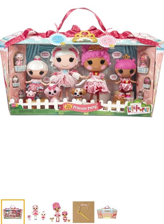 NEW LALALOOPSY SEW ROYAL PRINCESS PARTY DOLL