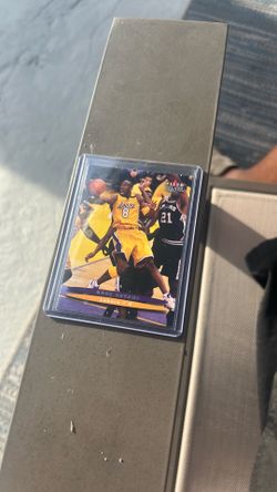 Kobe basketball card