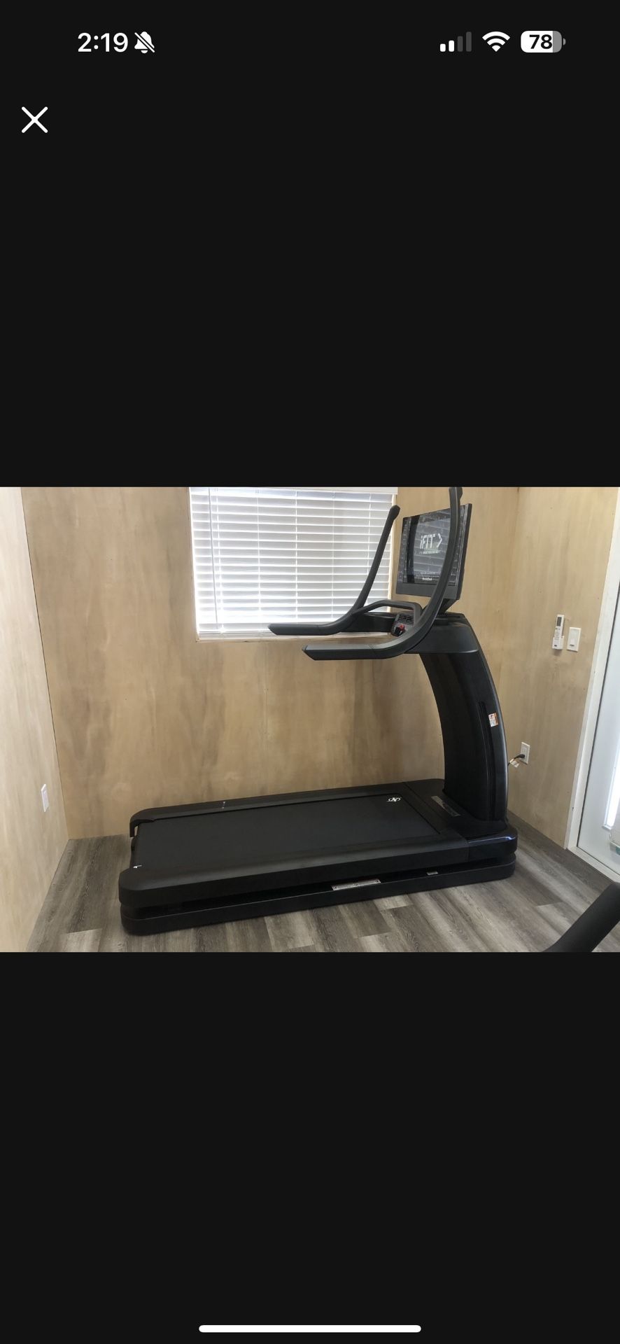 Nordic Track Treadmill