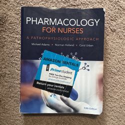 Pearson Pharmacology For Nurses
