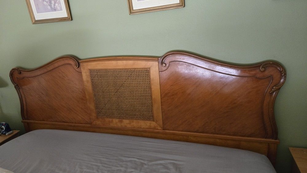 Free Headboard (King size) And 2 End Tables