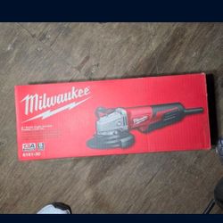 Milwaukee 6in. Grinder - 13 Amp, Paddle, Lock-On, Clutch, Model# 6161-30 Brand: Milwaukee