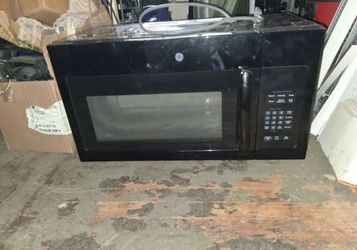 GE 1.6 Cu. Ft. Over-the-Range Microwave Oven with Recirculating Venting