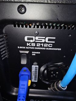 QSC KS212C Cardioid 3600W subwoofer