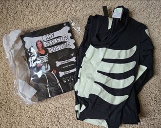 Lady Skeleton Costume size XS