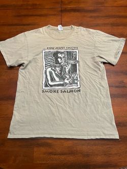 Vintage "Smoke Salmon" Graphic T-Shirt