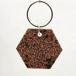 Comet Keychain/Pocket Orgonite , Provides EMF Protection, And  Emotional Balance.


Contains:

Fuchsite, Copper, and resin.


Introducing our exquisit