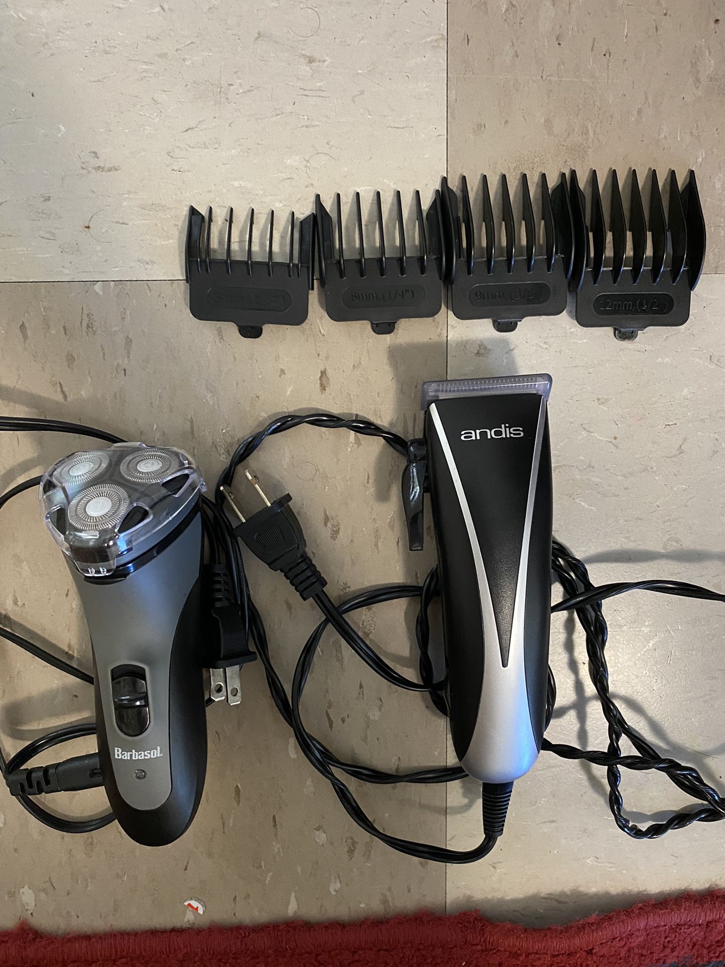 Andis And Barbosal trimmer And Shaver 