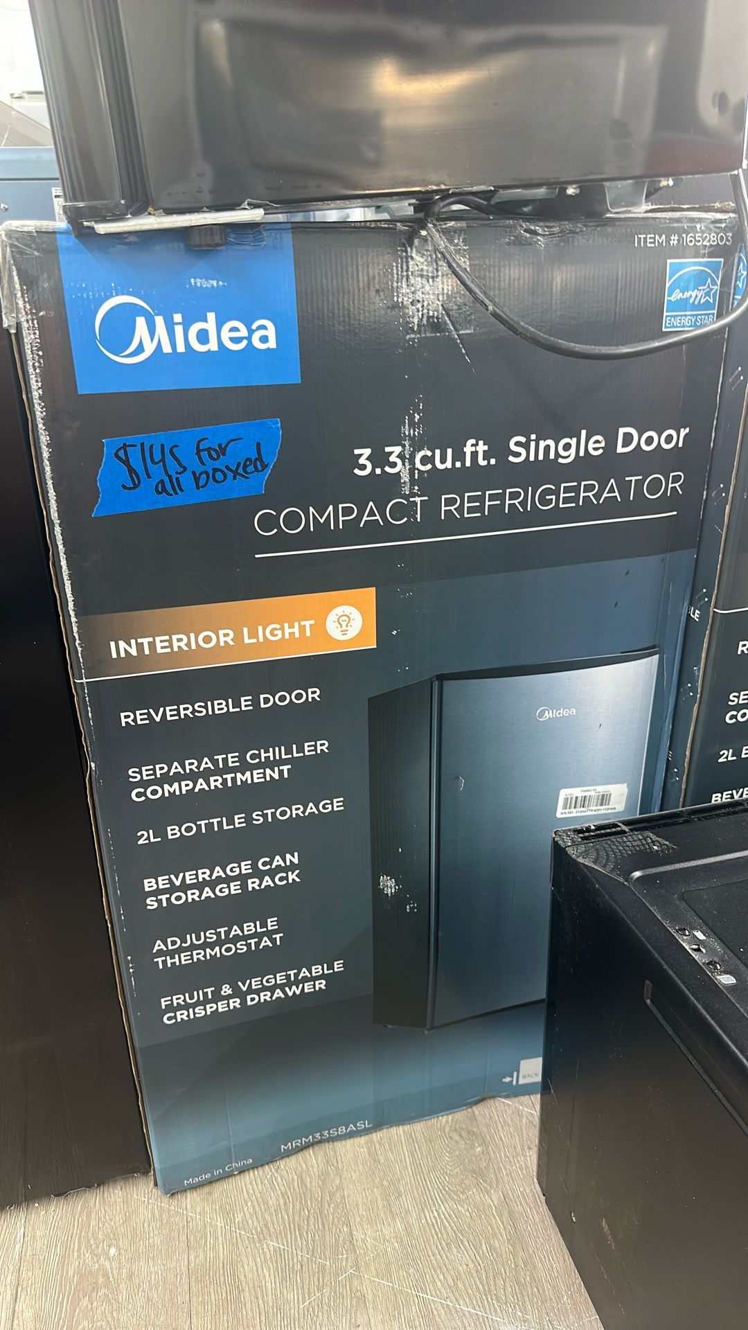 Midea Compact Refrigerators (4 Available, 3.3 Cu Ft)