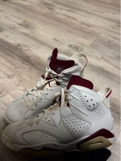 jordan 6 maroon - size 9.5