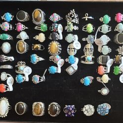 BLOWOUTSALE SIZE  9 FASHION RINGS