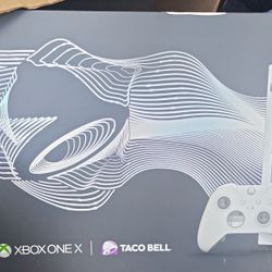 Rare Taco Bell Xbox One X Platinum Sealed NIB