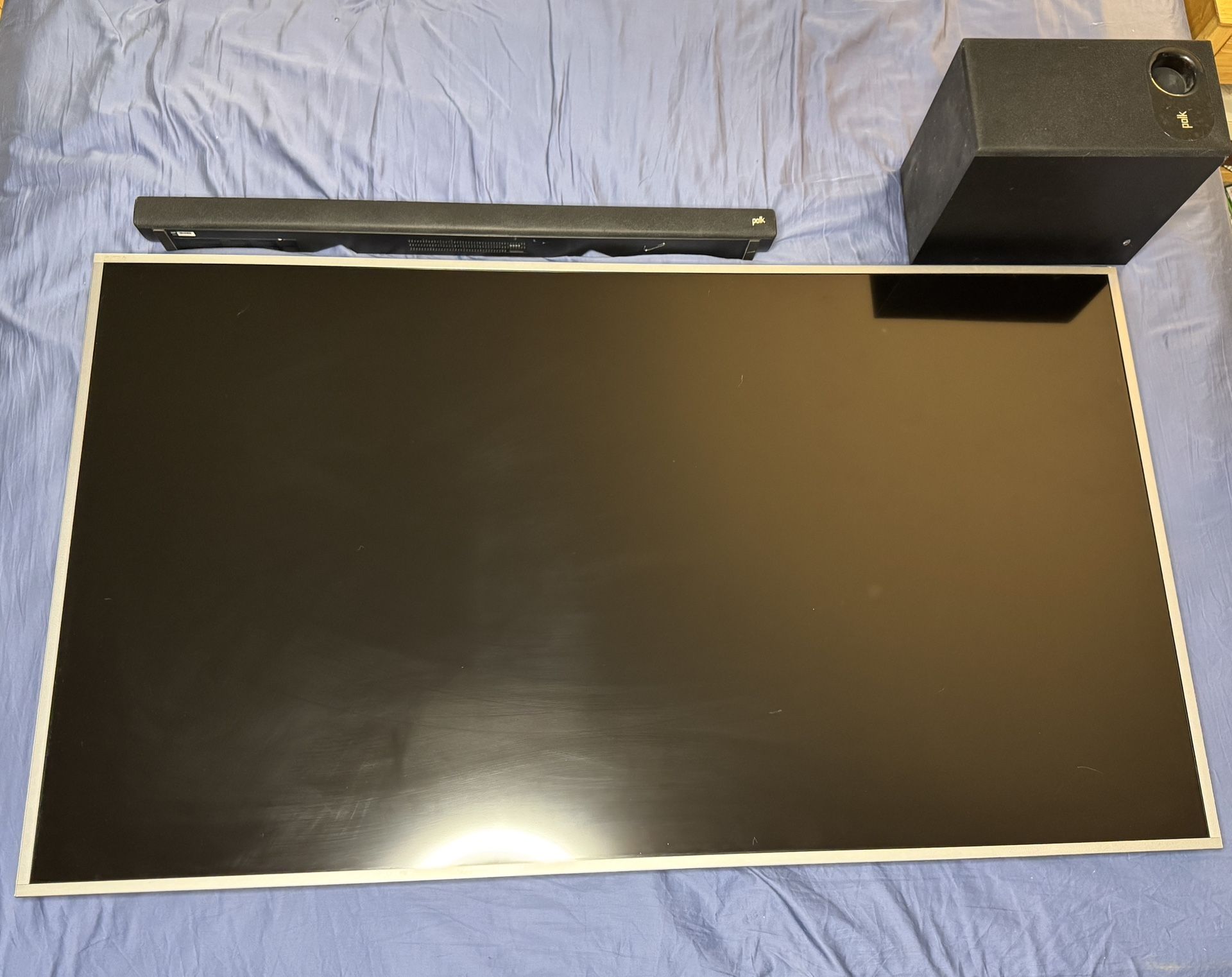 TV (vizio) plus sound bar