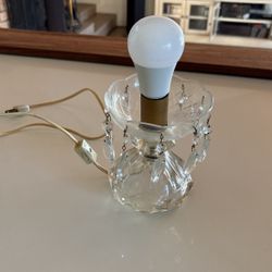 ANTIQUE PRISM NIGHTSTAND LIGHT
