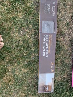 Portfolio self adhesive vinyl planks