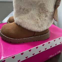 Kids Fur Boots