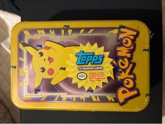 1999 Topps tv animation Pokemon sealed