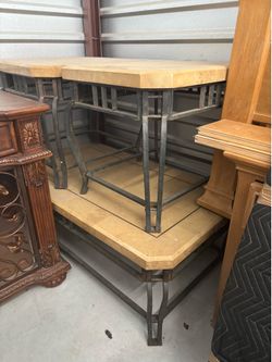 Marble Table Set