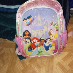 Disney Princess Light up Backpack