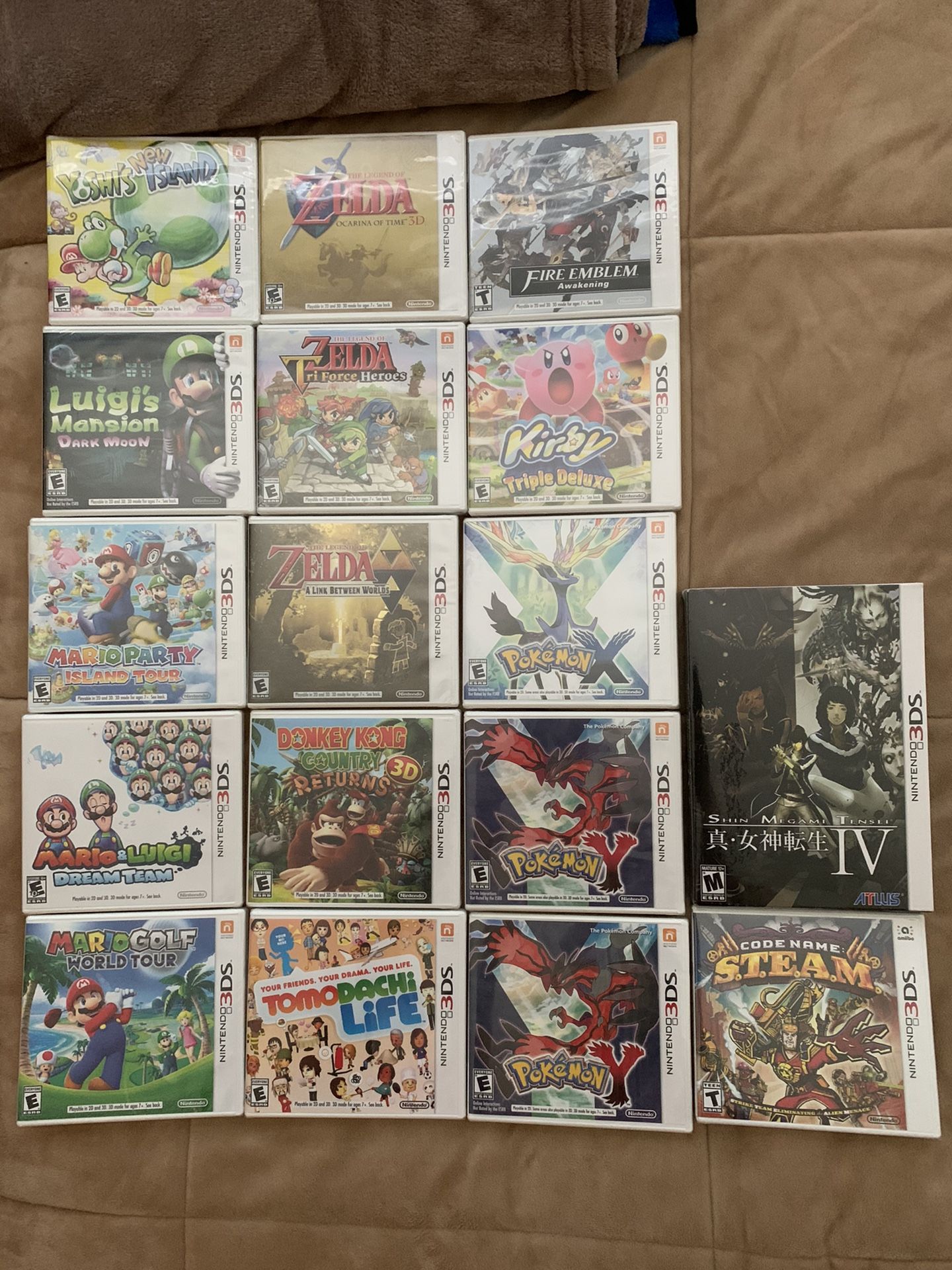 Nintendo 3ds games new sealed