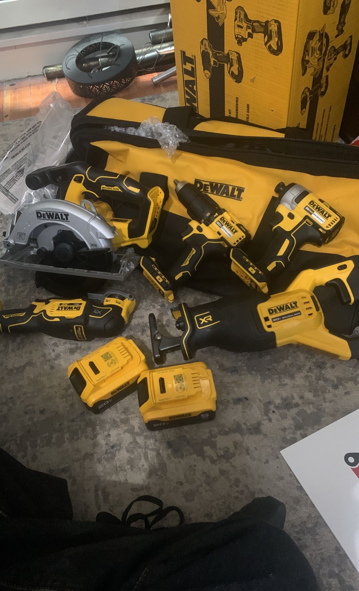 Dewalt Tool Set 20v Brushless