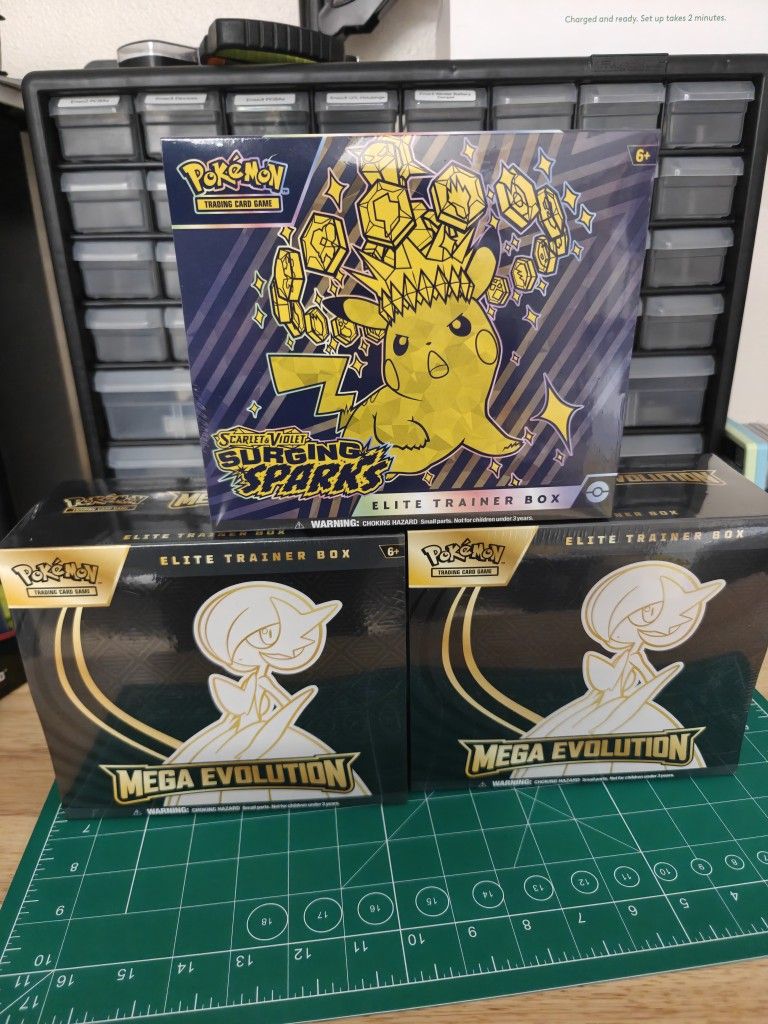 Sealed Pokemon ETBs