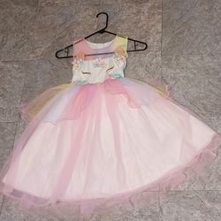 Unicorn 🦄 Girls Party Dress 