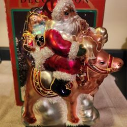 Mercury Glass  Vintage Christmas Decoration