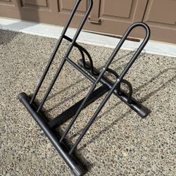 2 - Bike Floor Stand / Garage Bike Rack 