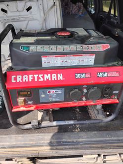 Craftsman genorator