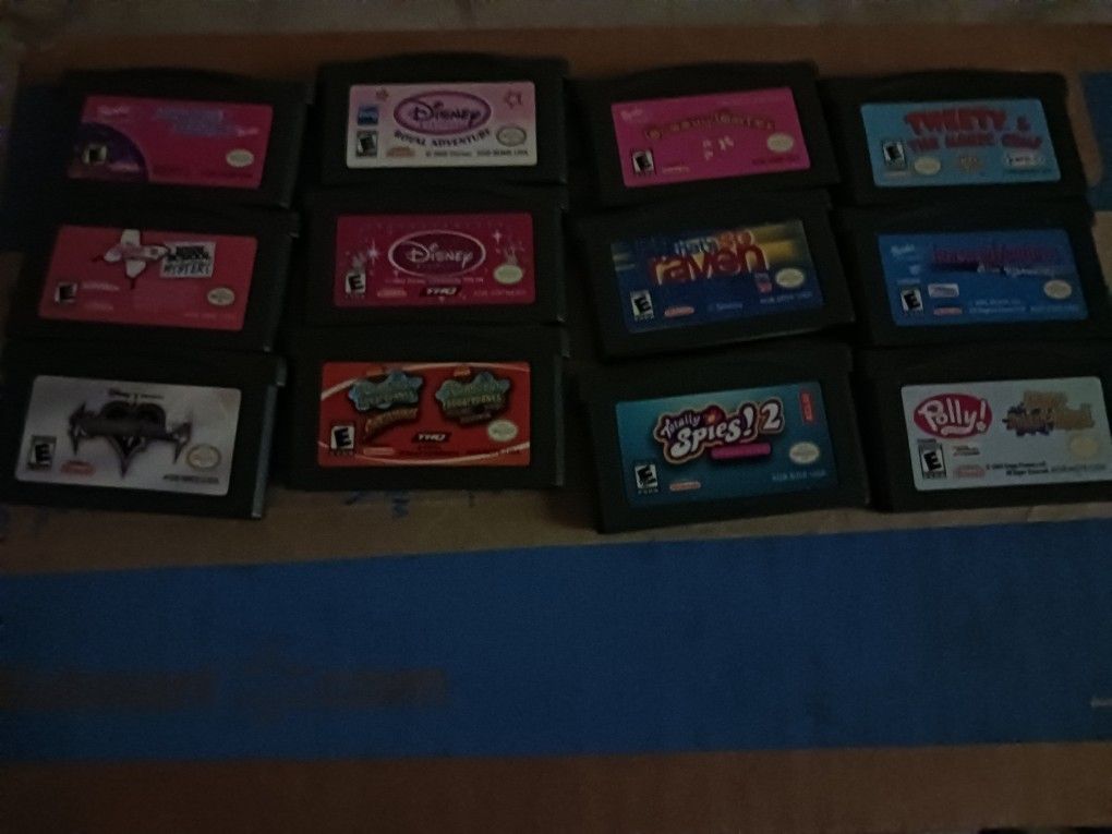 Game Boy Advance Games Lot (13 Games)