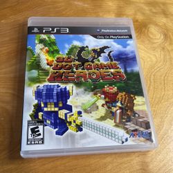 PlayStation 3 / PS3 - 3D Dot Game Heroes